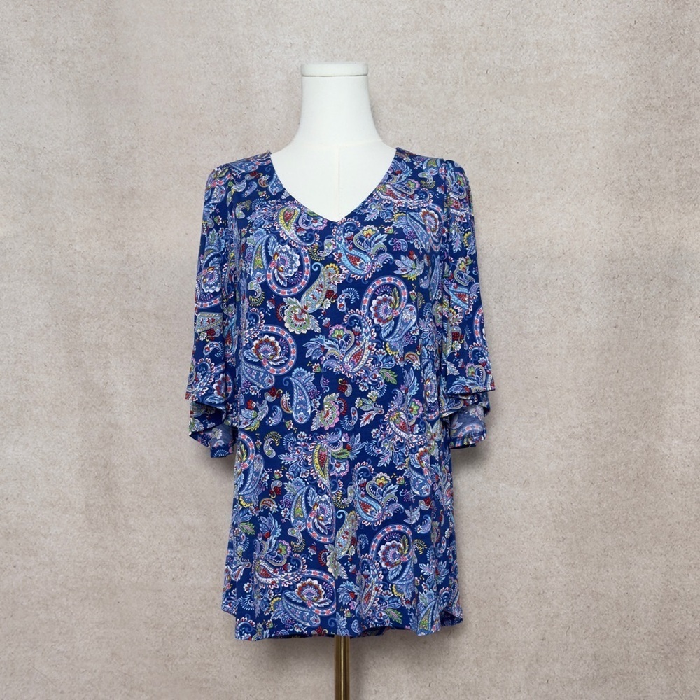 Dear Scarlett Boutique with Jewel Rich Tones Women's Tunic